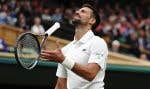 Le Serbe Novak Djokovic (ci-haut) n’a pas été confronté à la moindre balle de bris, en route vers une victoire de 6-1, 6-2 et 6-2 contre Vit Kopriva, mardi, à Wimbledon.