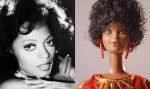 Diana Ross et la première Barbie noire