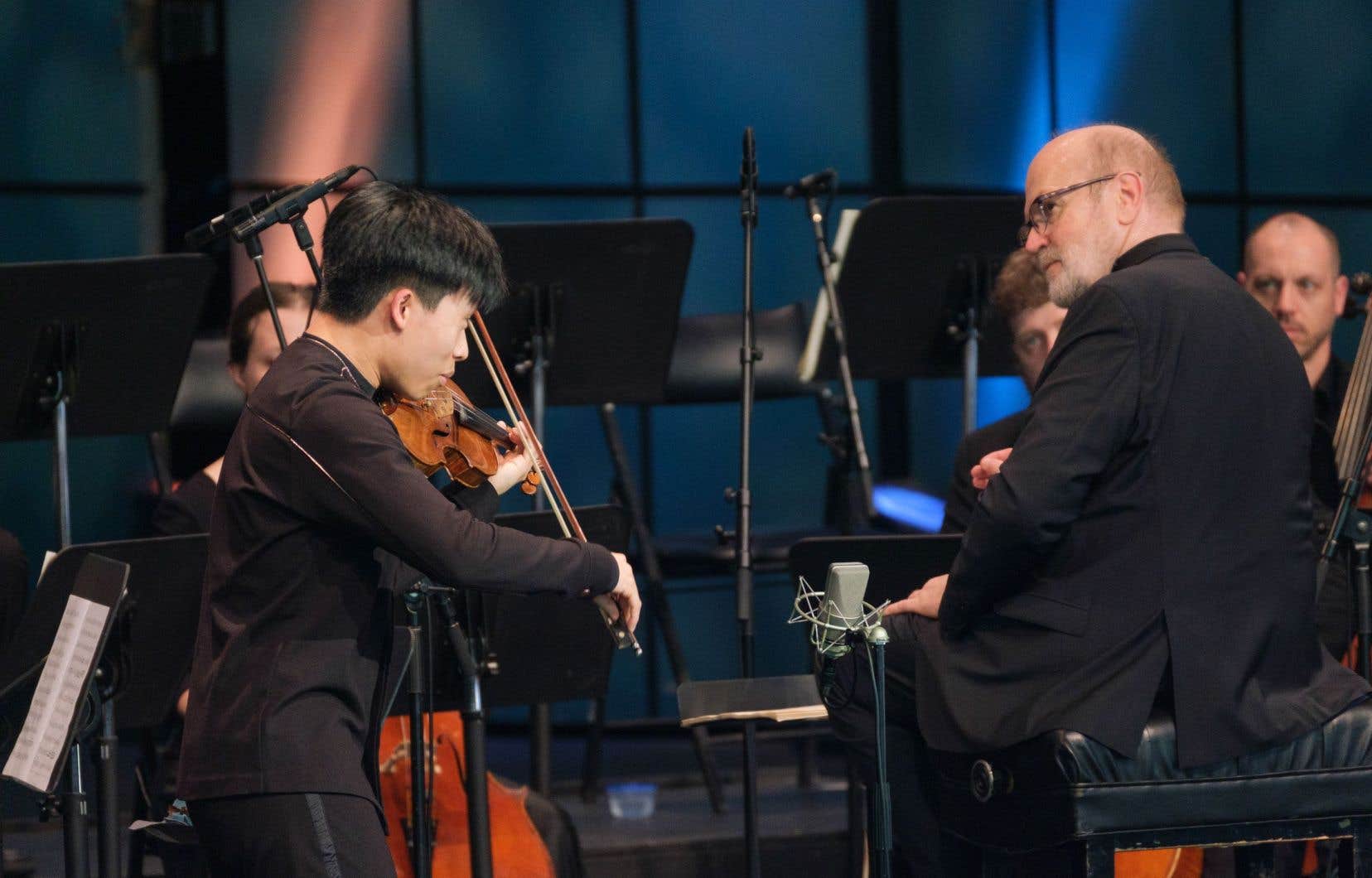 Au concert de dimanche, la musique était épicurienne, jamais tendue, stressée.