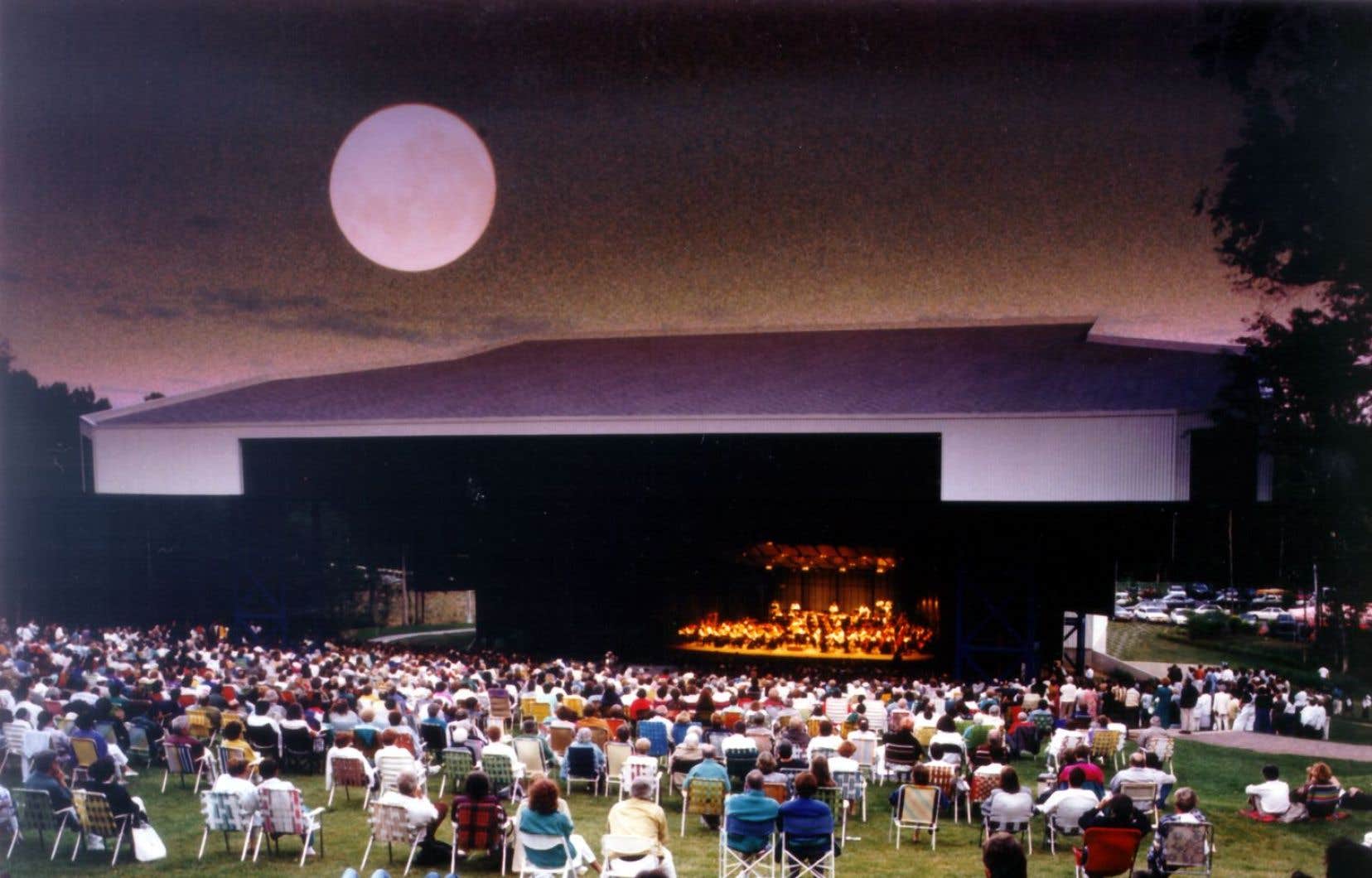 Le public au Festival de Lanaudière , le 26 juin 2020