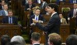 Le premier ministre canadien, Justin Trudeau, à la Chambre des communes le 18 juin dernier, à la veille de la fin de la session parlementaire à Ottawa