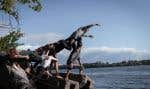 « Branché », un spectacle de cirque extérieur écoresponsable de Mouvement Climat Montréal