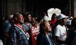 Une importante foule était rassemblée mercredi au Zócalo, une place publique au centre de la ville de México, pour assister à l’allocution de clôture de campagne de la favorite Claudia Sheinbaum.