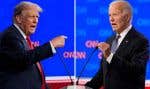 Donald Trump et Joe Biden se sont affrontés pendant 90 minutes jeudi soir sur les ondes de CNN.