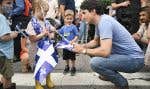 Justin Trudeau à Montréal pendant un événement de la Saint-Jean, le 13 juin 2024. Environ la moitié des circonscriptions complètement hors de danger pour les libéraux en vue du prochain scrutin se trouvent au Québec.