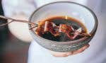 Le consommé de boeuf du restaurant Champlain au Château Frontenac